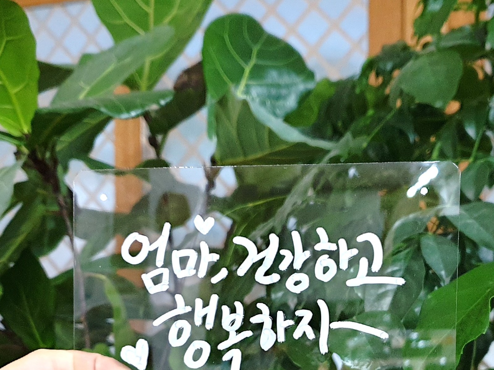 캘리그라피 굿즈 결과물